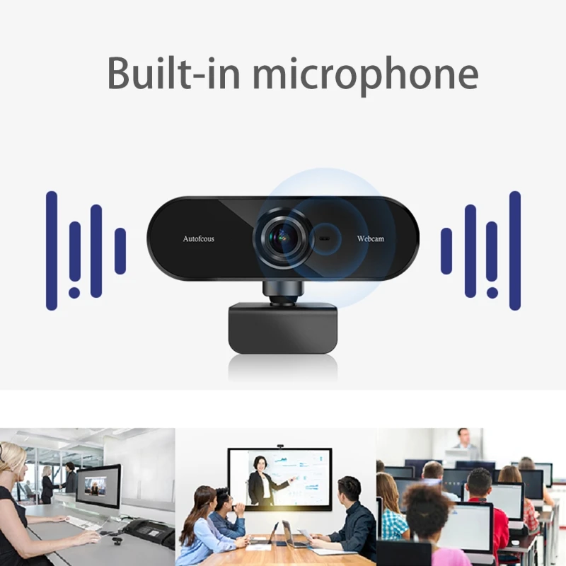 

Usb Driver-Free Camera Hd 1080p With Microphone Video Online Teaching Dedicated Video Screen Live Equipment