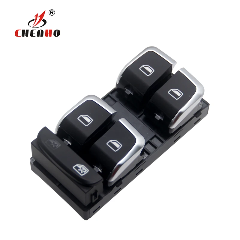 

8KD959855A 8KD959851A хромированные боковые электрические переключатели управления главным окном для AUDI A4 S4 Q5 B8 Allroad 8K0959851F