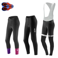blackred summer autumn cycling pants 9d gel pad bike bicycle trousers long culotte ciclismo women cycling wear