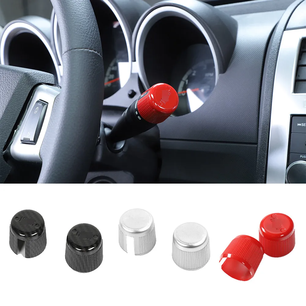 

ABS Interior Headlight Windshield Wiper Switch Cover Trim Fit for Jeep Liberty Dodge Nitro 2007-2012 Car Accessories