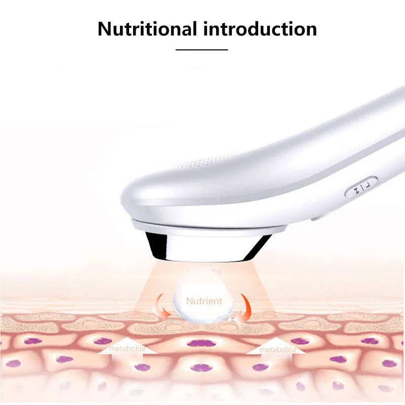Ультразвуковой ионный вибрирующий Увлажняющий Массажер для лица|IoT-устройство| |