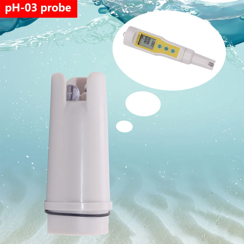 

PH-03 Meter Replacement Electrode Probe PH Water Quality Tester PH/EC/TDS Spare Part Probe Acidometer for Aquarium PH Meter