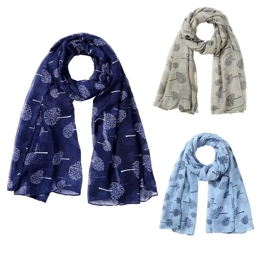 Scarf Women Plaid Foulard Femme Winter Scarves Fashion Ladies Leaves Wrap Silk Shawl Travel snud bufandas invierno mujer sjaal 3 |