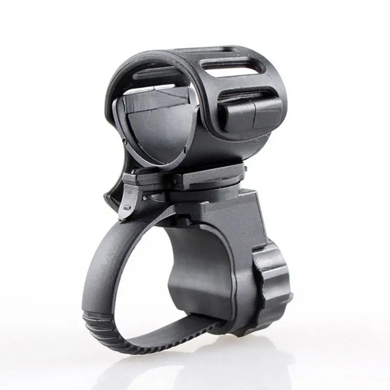 

360 Degree Rotation Bike Bicycle Flashlight Mount Holder Flashlight Clip Bicycle Light Lamp Stand Holder Adjustable Holder Clip