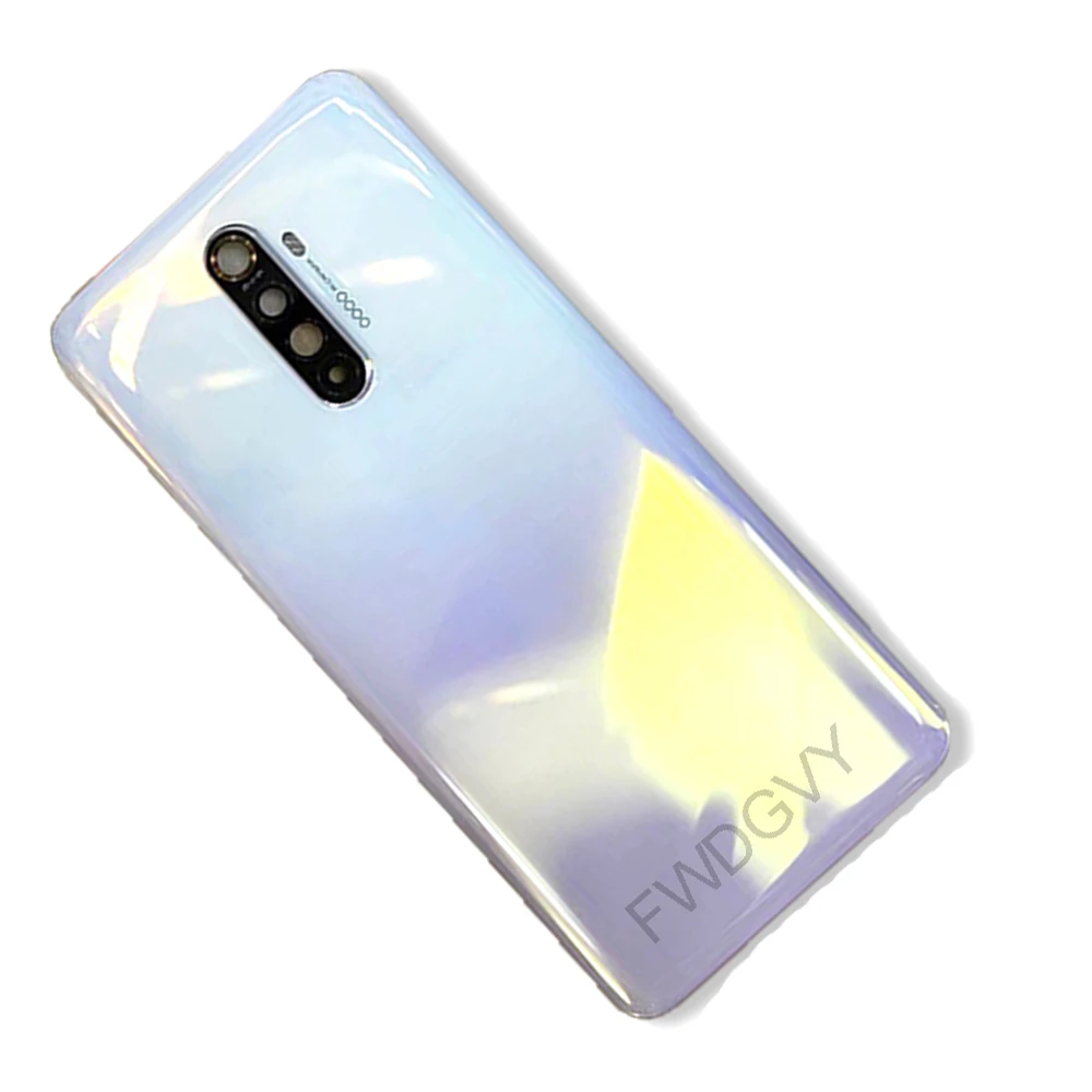 original new back glass cover for oppo realme x2 pro rear battery housing door with glass camera lens for realme x2 pro free global shipping