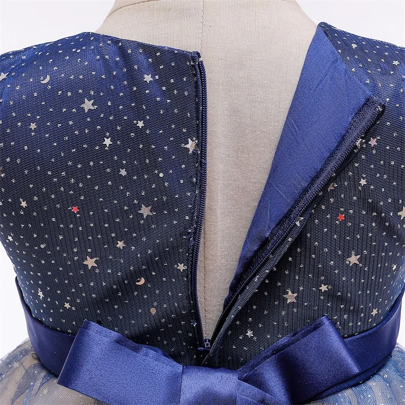 Детское платье для девочек с блестками вечерние платья принцессы вечернее