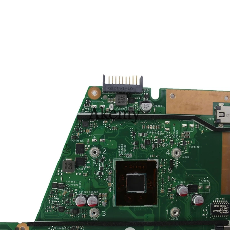 

Akemy X551MA Laptop motherboard For Asus X551MA X551M X551 F551MA D550M Test original mainboard 2 Core CPU N2830/N2815