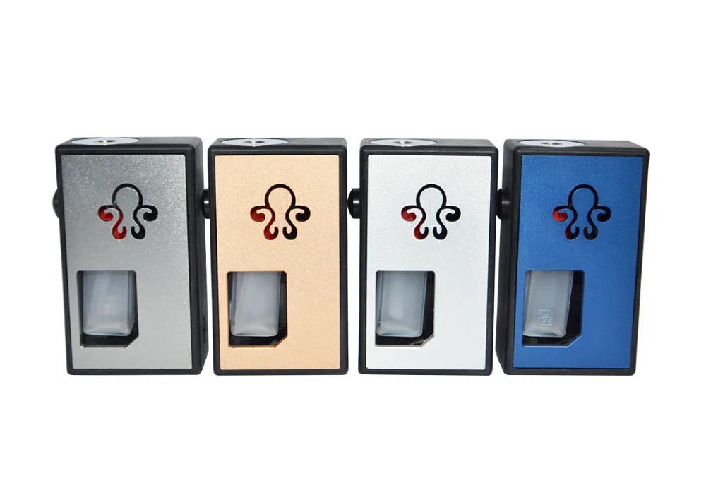 

New E Cigarette Mojia Octopusmods Squonk Mechanical BF Box Mod 510 thread Liquid Bottle Bottom Feeder to Mech Mod RDA RTA RDT