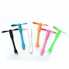Портативный вентилятор Mini USB, гибкий, сгибаемый, для портативного зарядного устройства для ноутбука