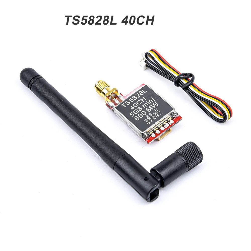 TS5828 48CH / TS5828L 40CH Micro 5 8G 600mW Mini Wireless A/V передача FPV передатчик