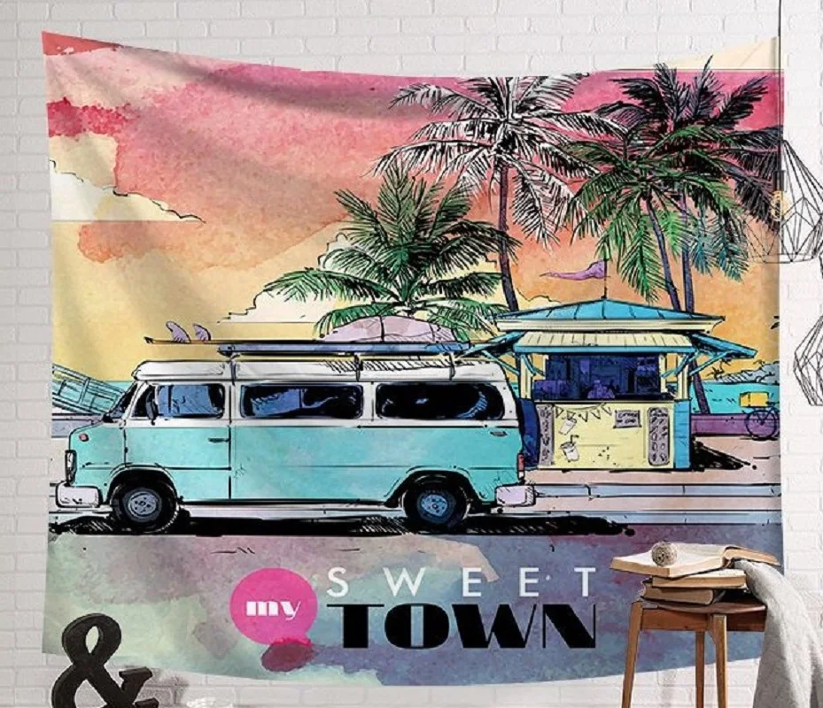 CAMMITEVER настенный декоративный ковер коврики для йоги облако Небесно Голубой