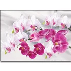 5D DIY алмазная живопись изображение орхидеи полная квадратнаякруглая искусственная Вышивка ремесла домашний декор подарочный набор