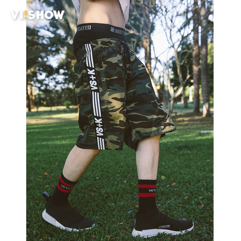 VIISHOW модные шорты мужские повседневные камуфляжные в стиле милитари Короткие