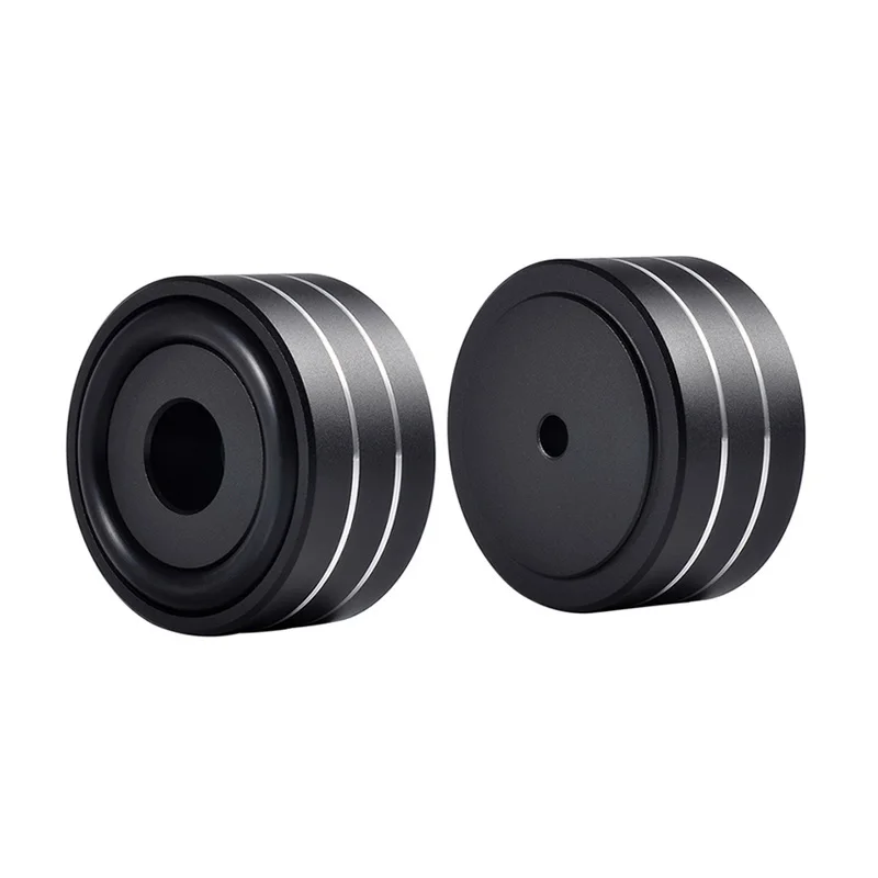 

4Pcs Aluminum Speaker box Spikes Stand Feet Pad Amplifier DAC Decoder Audio Computer Rubber Buffer Floor Foot Nail