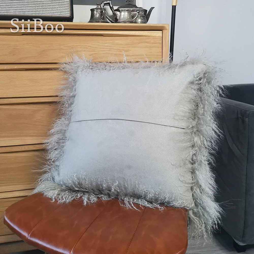 Наволочки из натурального тибетского овечьего меха автомобильные наволочки для