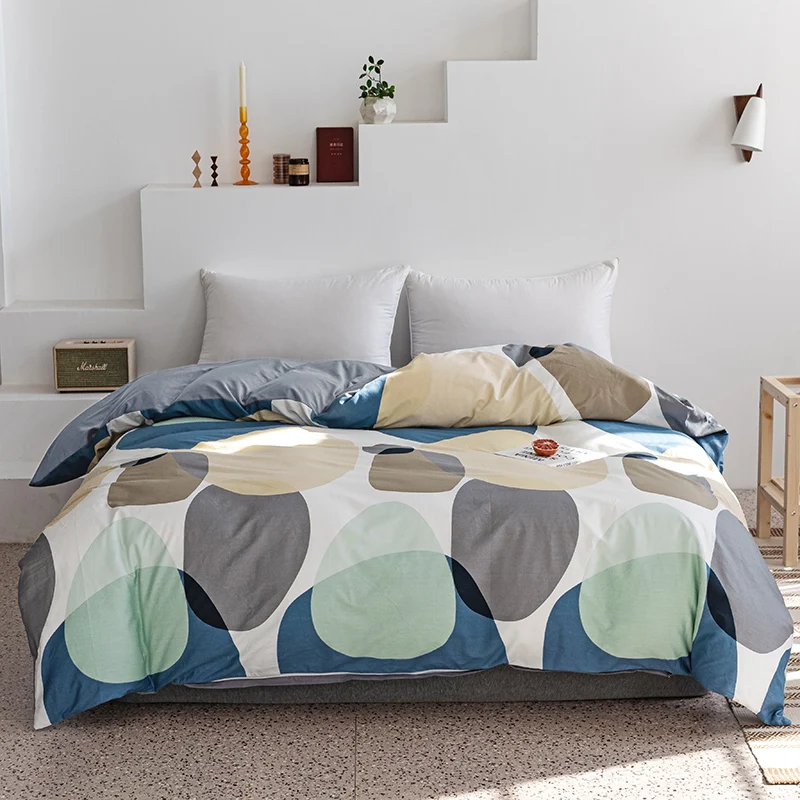 

Duvet Cover Home Cotton Quilts Cover 150x200 220x240cm King Full Twin Queen Single Size Comforter Blanket Case New Nordic Style