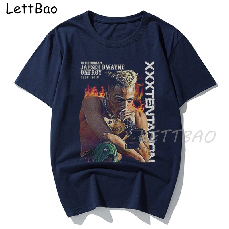 Мужская футболка с круглым вырезом RIP XXXTENTACION Revenge tour Onfroy черная S 3XL в стиле хип хоп