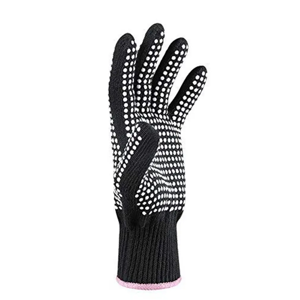 

1 Pair Hair salon anti-scalding gloves beauty gloves curly hairdressing high temperature heat-resistant non-slip gloves