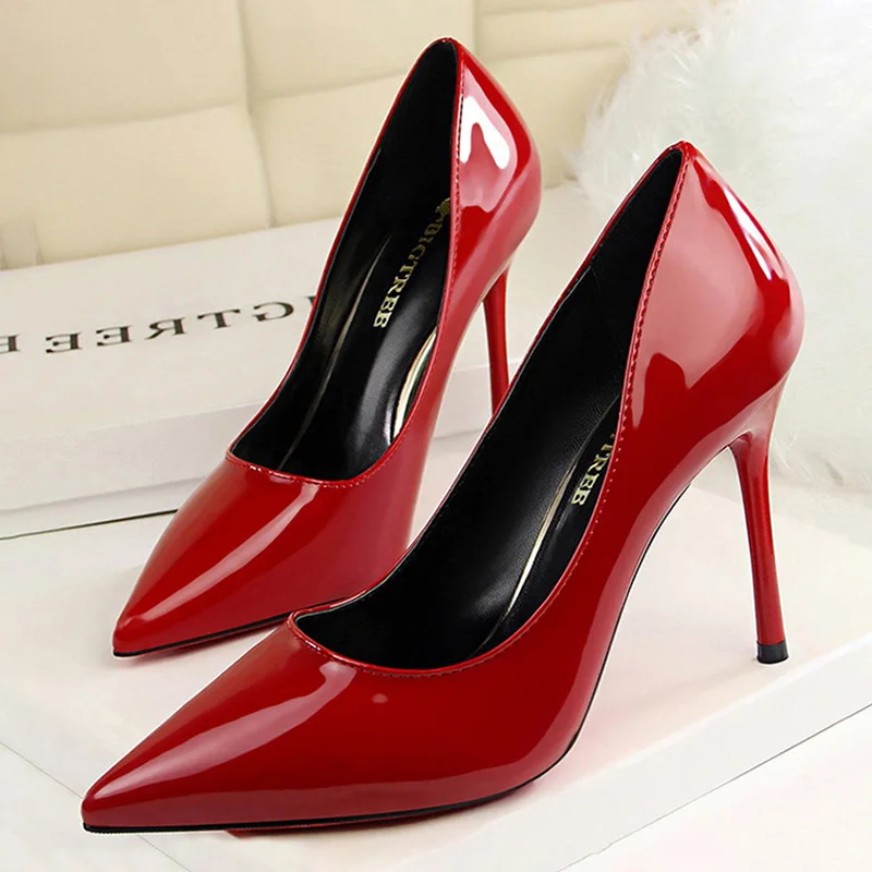 

New Shoes Women Heels New Sexy Woman Pumps Office Shoes Ladies Stiletto Pointed Toe High Heels WomenParty Shoes Footwear