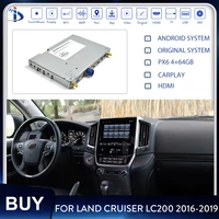 android car radio player video interface for toyota land cruiser lc200 2016 2019 gps navigation multimedia player interface