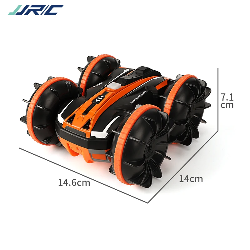 

JJRC Q81 Remote Control Stunt Amphibious Car 2.4G Waterproof Double-Sided Traveling Toys RC Car for Children Boy Gifts