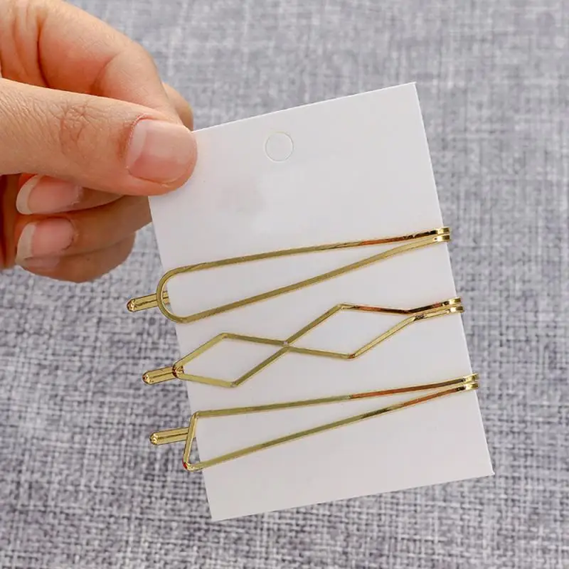 Корейская заколка для волос с металлическим жемчугом 5/4/3/2/1 шт./компл. элегантные