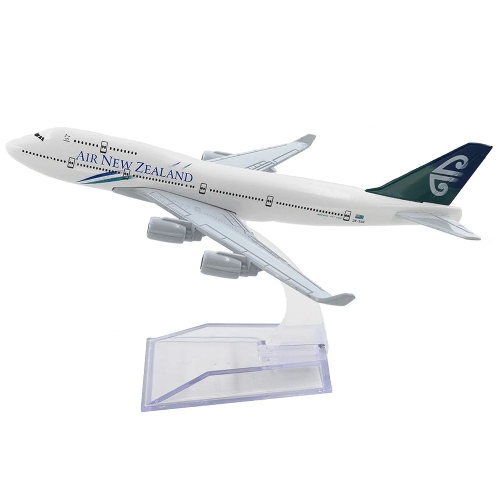 1/400 Scale Aircraft Boeing 747 Air New Zealand 16cm Alloy Plane B747 Model Toys Children Kids Gift for Collection | Игрушки и хобби