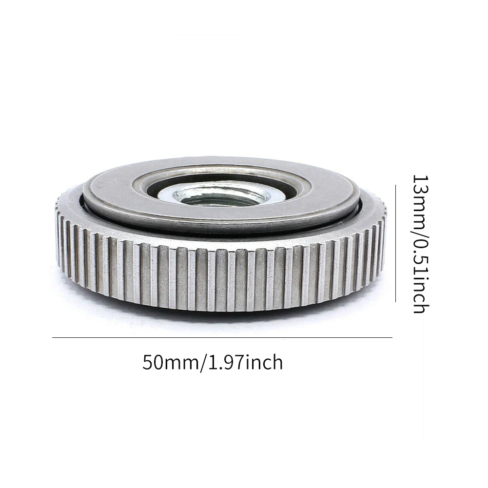 Замена мощности угловая шлифовальная машина Фланцевая гайка набор инструментов