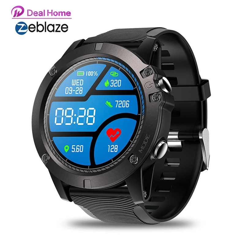 Zeblaze VIBE 3 PRO IPS цветной сенсорный дисплей спортивные Смарт часы IP67