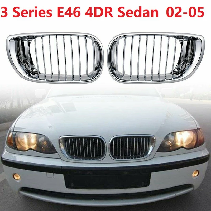

Хромированный передний бампер для BMW E46 320I 330I 325Xi 4DR Седан 2002-2005