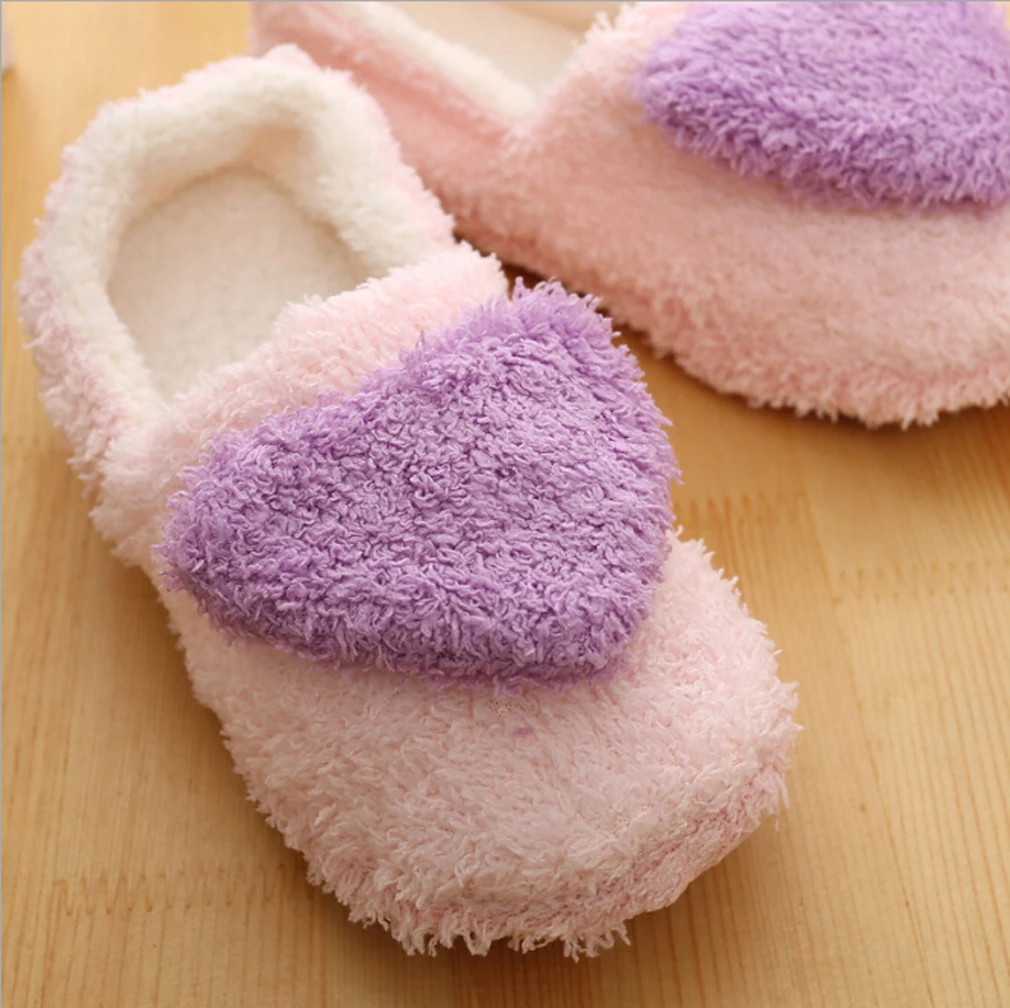 

Lovely Ladies Home Floor Soft Women Indoor Slippers Outsole Cotton-Padded Shoes Woman Winter Women Slippers zapatos mujer