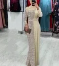 Сексуальное, большие размеры, Арабский мусульманский, вечернее платье для выпускного, длинное,, элегантное, женское, вечернее, праздничное платье