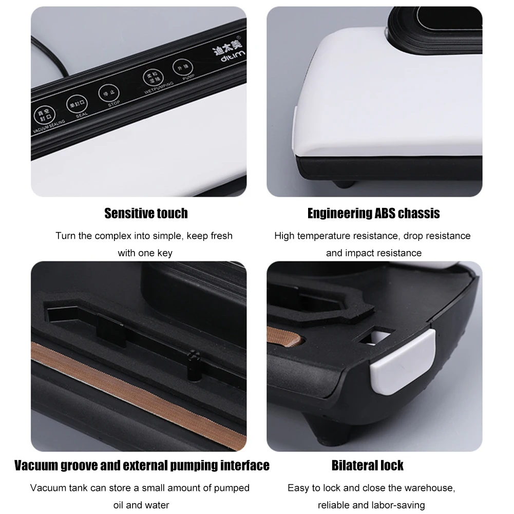 

Automatic Packing Vacuum Sealer Household Mini Vacuum Packer Sealing Packaging Machine for Food Snack Storage Kitchen Accessorie