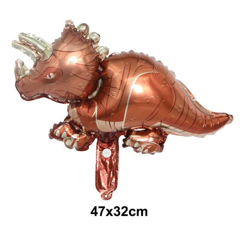 50 шт./лот мини динозавр фольгированные гелиевые шары Парк Юрского периода товары