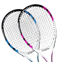 high quality tennis racket blue pink carbon integration tennis rackets training racquet sports man woman tennis racket with bag