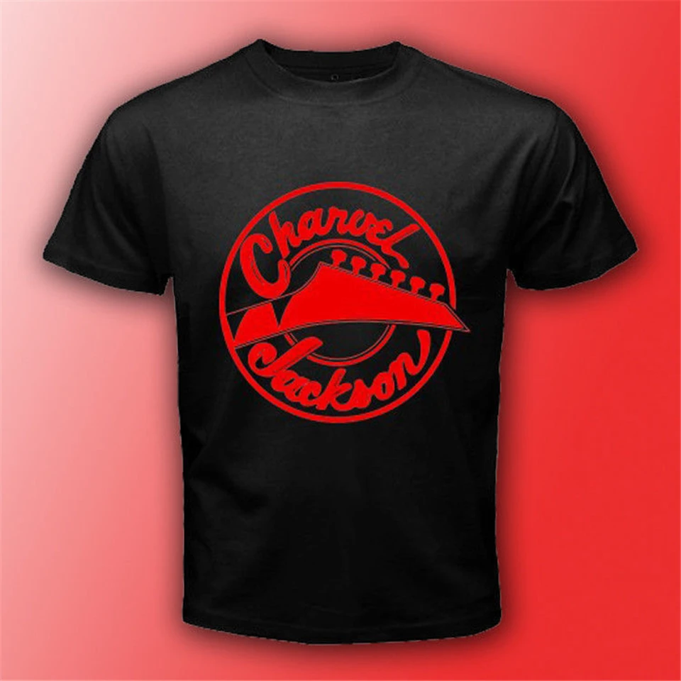 Чарвел Джексон Гитары логотип комплект из черной кофты с длинным рукавом и