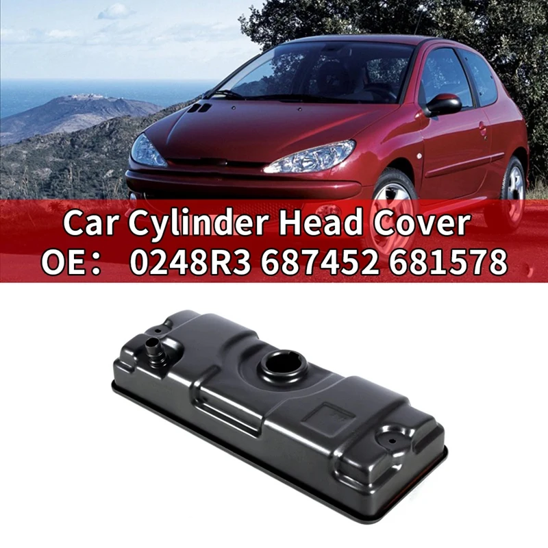 

Крышка головки цилиндра автомобиля для Peugeot 206 207 306 для Citroen C2, крышка клапана в сборе 0248R3 687452 681578