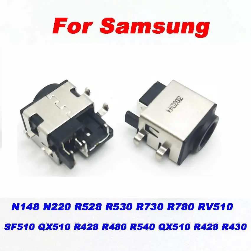 

1-5Pcs Power Socket For Laptop Samsung NP N148 N220 R528 R530 R730 R780 RV510 SF510 QX510 R428 R480 R540 QX510 R428 R430