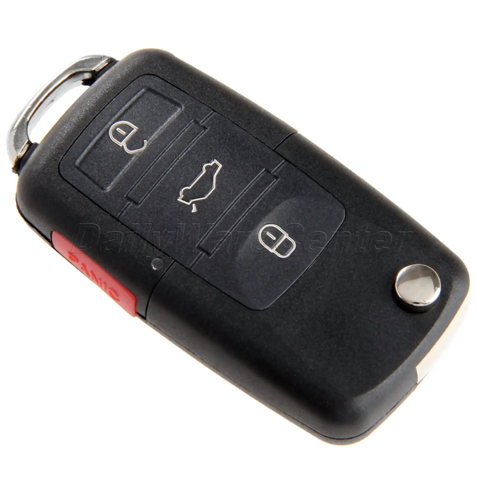 3 + 1 кнопочный Складной автомобильный пульт дистанционного управления