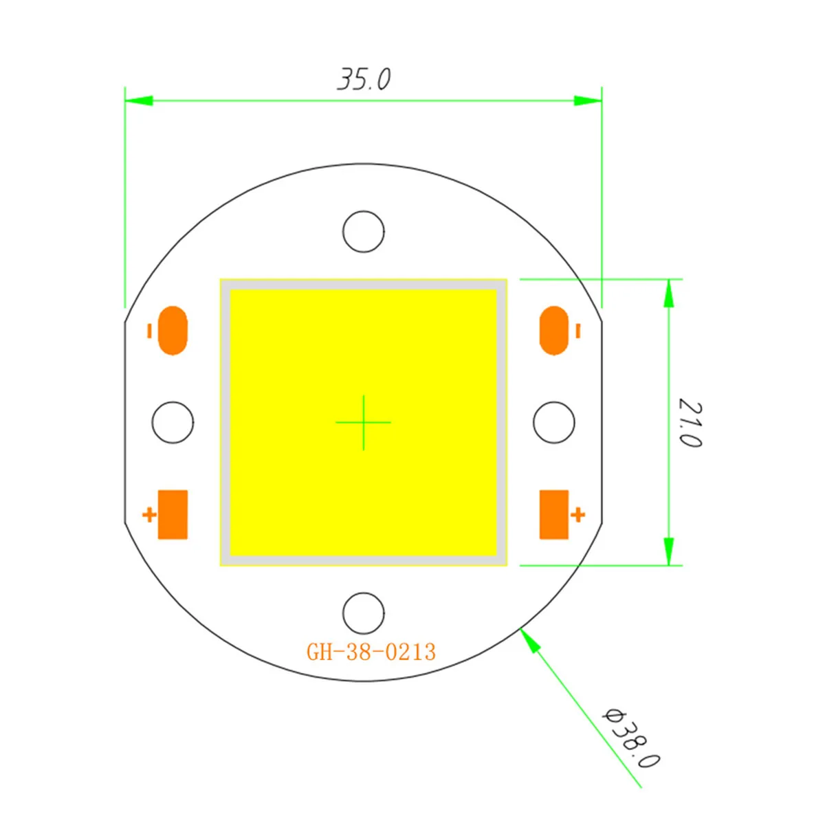 

JH-CB2-4C7B + 4C7BI 2 ./. DC 12 8 COB 82x82