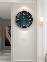 modern nordic luxury design wall clock simple large silent wall clock pendulum creative bird reloj pared home decoration ei50wc