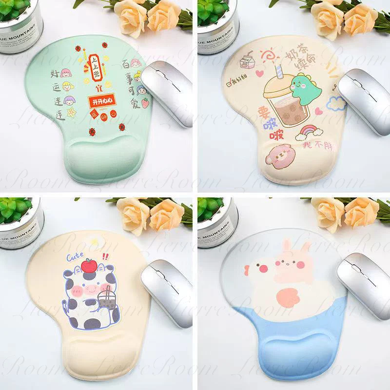 lierreroom colorful mouse pad silicone wristband gaming mousepad mice mat comfortable mouse pad gamer for pc laptop notebook free global shipping