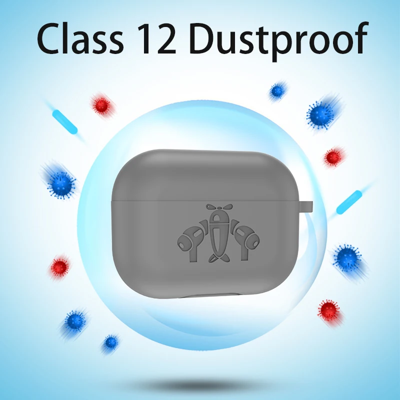 Силиконовый чехол для Airpods Pro беспроводной с Bluetooth apple airpods pro наушников Air Pods 3