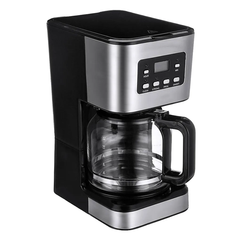 Black Keep Warm Function Coffeemaker Coffee Machine For Home