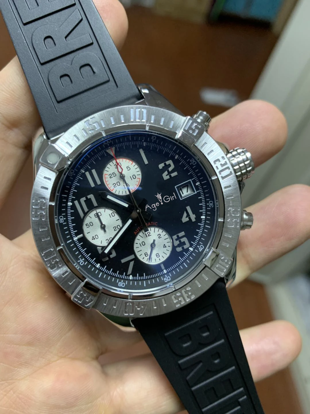 

Classic New Quartz Chronograph Men Stopwatch Sapphire Crystal Japanese Rotatable Ceramic Bezel Sport Silver Rose Gold Watch