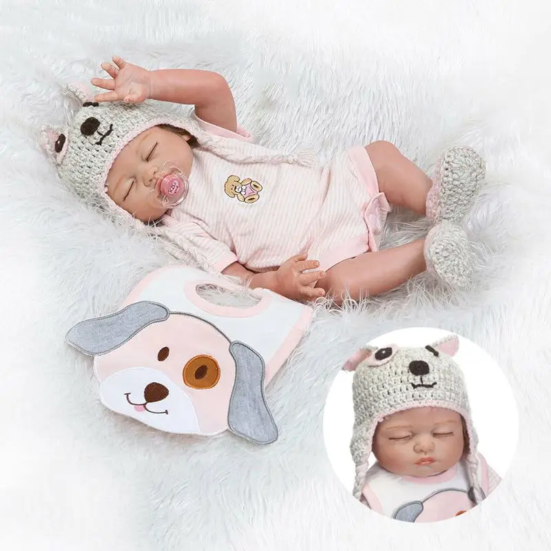 Кукла реборн силиконовая Реалистичная для девочек малышей 50 см|Куклы| |