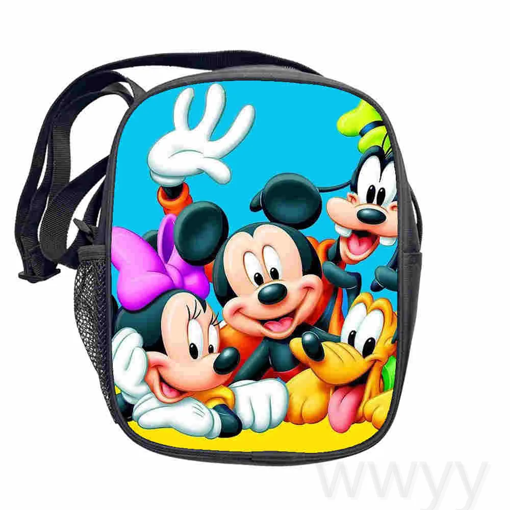 Сумка-мессенджер Disney с Микки Маусом Женская сумочка дорожные ранцы для девочек