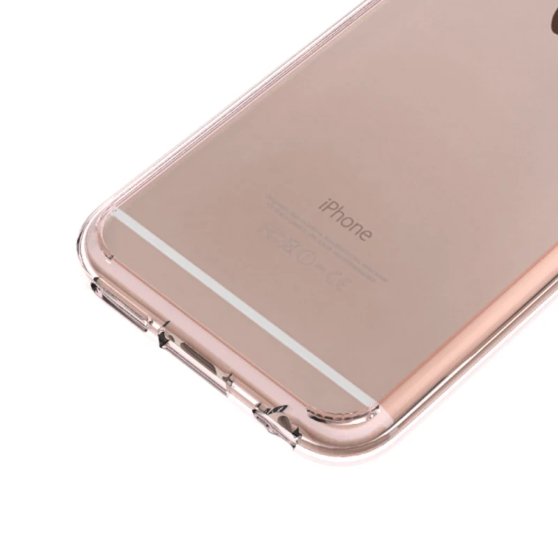 ПК прозрачный чехол для телефона iphone 6 plus Чехол Жесткий |