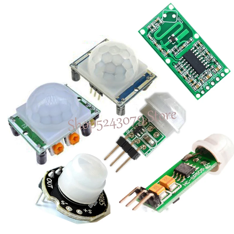 1 шт. RCWL 0516 HC SR501 SR505 AM312 Отрегулируйте пироэлектрический инфракрасный Мини PIR