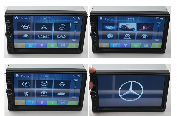 Carsanbo 7 дюймов 2 Din Bluetooth FM USB TF Auxin автомобильное радио MP4/MP5 видео плеер автомобиля стерео Зеркало Ссылка с камерой заднего вида автомобиля